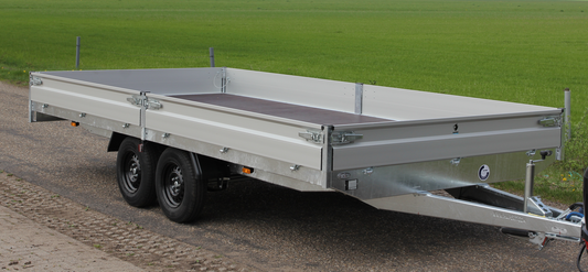 5050x2200x30 mm Ladefläche Azure H-2 Hochlader 3500 kg niedr.Fahrwerk und Auffahrschienen