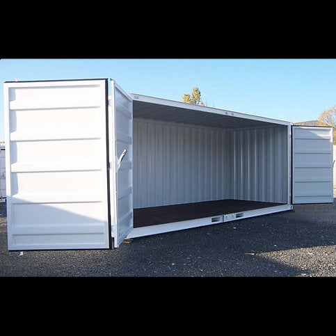 Container 20 Fuß offene Seite neu